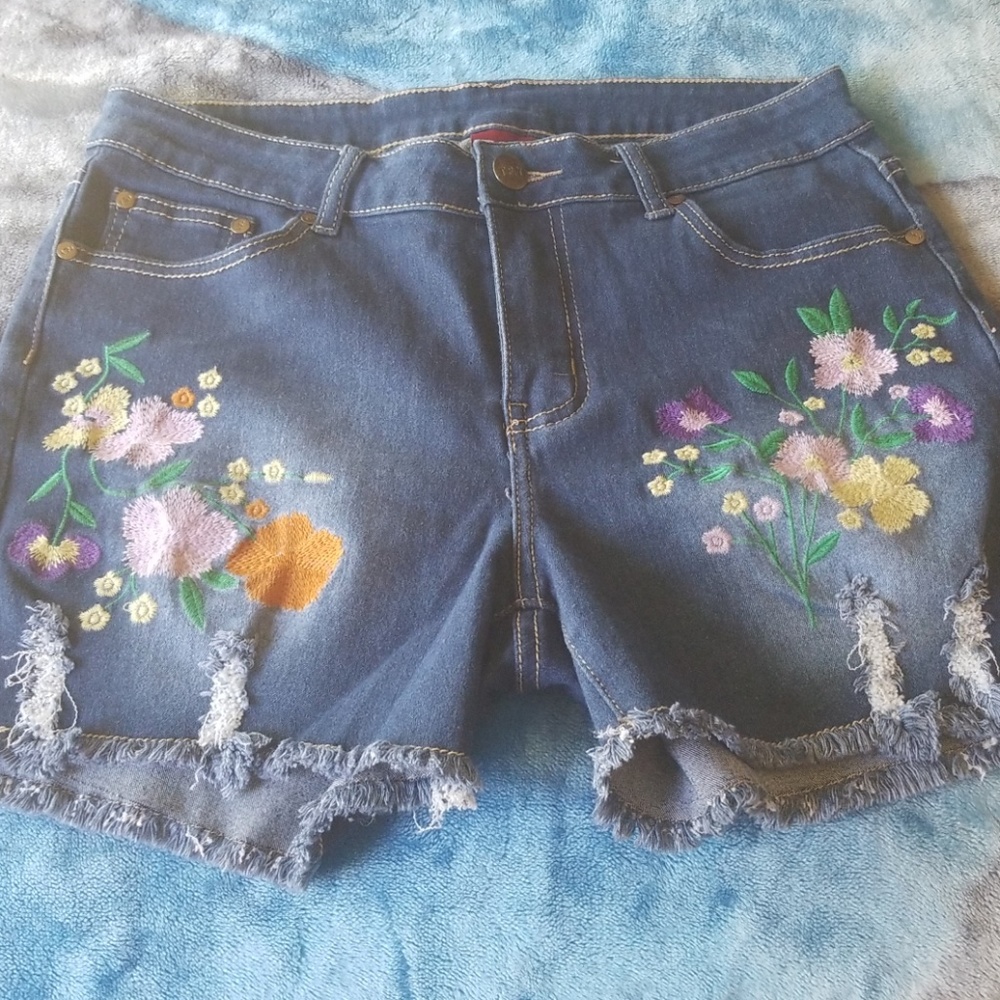 T&Y jeans stretch shorts